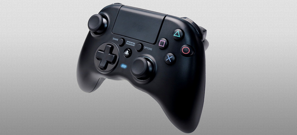 Как и в стандартной панели PS4, в центральной части фирменного контроллера Hori есть тачпад, а под ним расположена кнопка для снятия снимков экрана и вызова