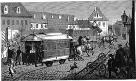У 1897 році празький міська рада прийняла рішення перевести на себе трамвайні концесії окремих компаній - Кріжіковой, Бельгійської, Главачкова