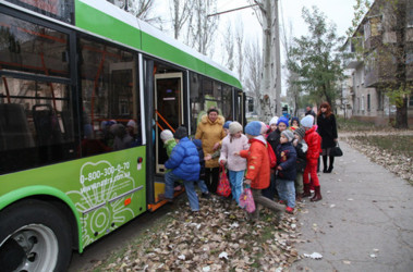 8 листопада 2011, 16:33 Переглядів:   У Сєвєродонецьку запустили нові тролейбуси