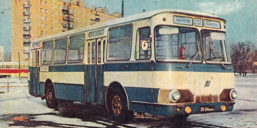 ЛІАЗ-677, Новогиреево, 1974 рік
