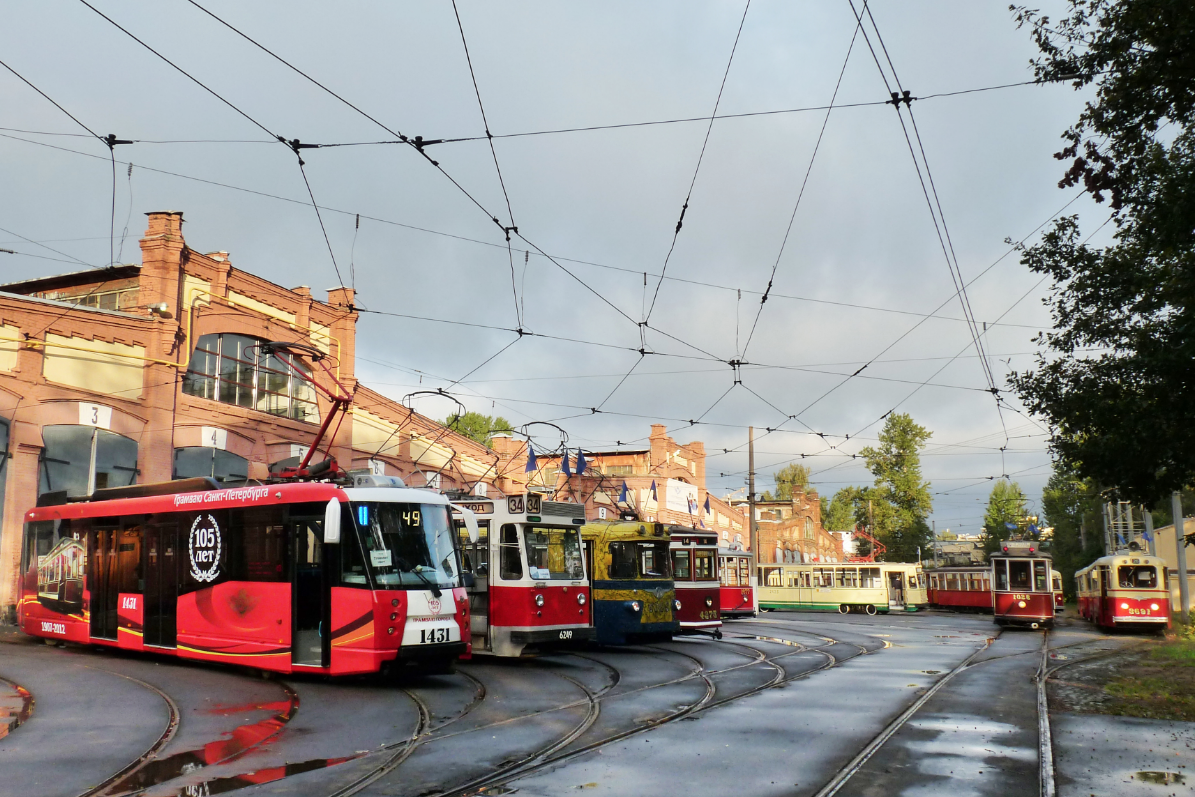 Перший музей в найстарішому трамвайному парку міста народився 29 вересня 1967 року